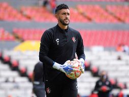 Es  inminente el regreso de Camilo Vargas a la portería de Atlas tras cumplir con su partido de castigo por expulsión. IMAGO7