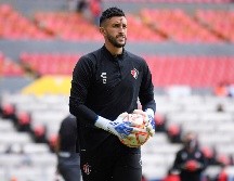 Es  inminente el regreso de Camilo Vargas a la portería de Atlas tras cumplir con su partido de castigo por expulsión. IMAGO7