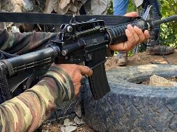 En el municipio de Aquila en Michoacán se registró una balacera con armas largas. INFORMADOR/ ARCHIVO