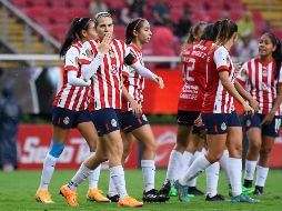 Carolina Jaramillo y Alicia Cervantes fueron quienes marcaron los goles de la victoria tapatía. IMAGO7