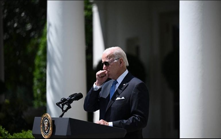 Biden regresará a aislamiento al menos cinco días y permanecerá en la Casa Blanca hasta que dé negativo en las pruebas. AFP/B. Smialowski