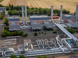 Planta de almacenamiento Reckrod, en Alemania. La Unión Europea acusa a Rusia de cortar el suministro en respuesta a las sanciones contra la invasión a Ucrania. AP/M. Probst