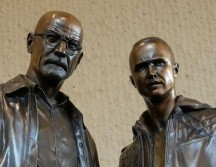 Las estatuas de los icónicos personajes. ESPECIAL