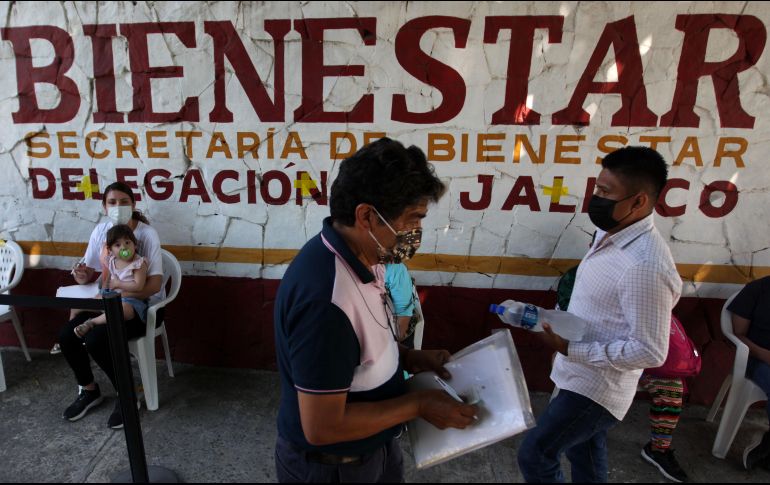 Tan solo en Jalisco la Secretaría del Bienestar instaló 298 mesas de pago. EL INFORMADOR/ARCHIVO