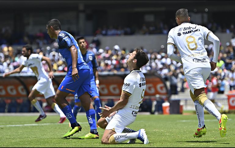 Pumas fue el mejor equipo sobre la cancha, pero no pasó del empate. IMAGO7