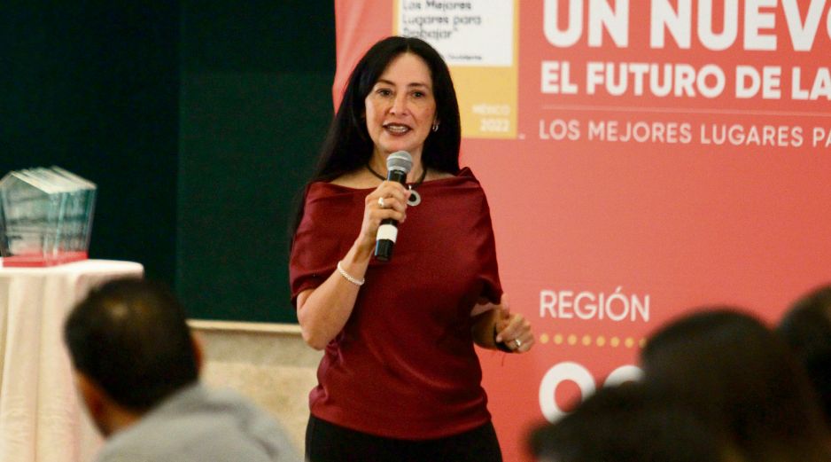 Alma Rosa García,  directora de Great Place to Work en México, señala que las compañías deben ajustar la relación con sus empleados. EL INFORMADOR/ A. Camacho