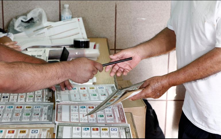 Se instalaron un total de 345 centros de votación a nivel nacional. EL INFORMADOR/ Archivo