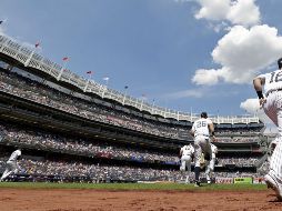 Los Yankees son el equipo más ganador de todas las Grandes Ligas. Con sus 69 triunfos dominan a placer y aventajan por 11.5 juegos a los Blue Jays de Toronto en la División Este de la Americana. AFP/A. Hunger