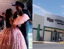 Luego de desvanecerse en pleno vals, la joven fue trasladada al hospital, en donde confirmaron el trágico deceso. ESPECIAL.