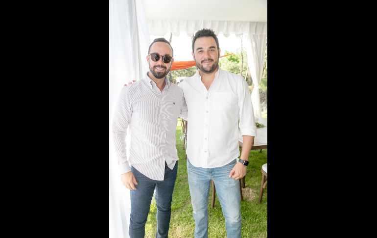 Fernando Peralta y Jorge Preciado. GENTE BIEN JALISCO/Jorge Soltero