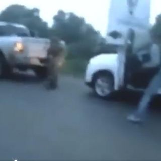 Se hace viral en redes un video de presunta balacera en Mazamitla  (VIDEO)