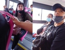En el vídeo que ya acumula más de 50 mil visitas en Twitter, se ve cómo un hombre invade el espacio exclusivo para mujeres en el transporte público y se defiende de reclamos apelando sarcásticamente a la identidad sexual. ESPECIAL