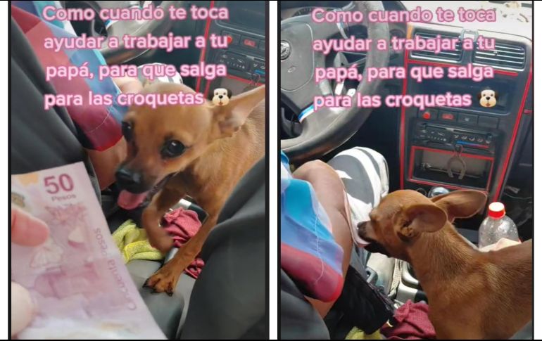 El taxista le hace una seña a 