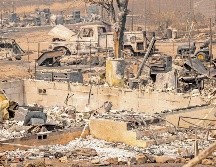 El fuego ha destruido más de 22 mil hectáreas de bosque. AFP