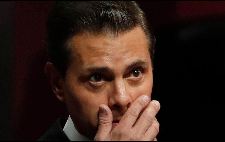 Enrique Peña Nieto  tiene abiertas tres carpetas de investigación por delitos electorales, patrimoniales, lavado de dinero, transferencias internacionales ilegales y enriquecimiento ilícito. AP / ARCHIVO