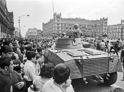 La guerra sucia se caracterizó por la violencia del gobierno contra cualquier acto de disidencia. ESPECIAL/UNAM