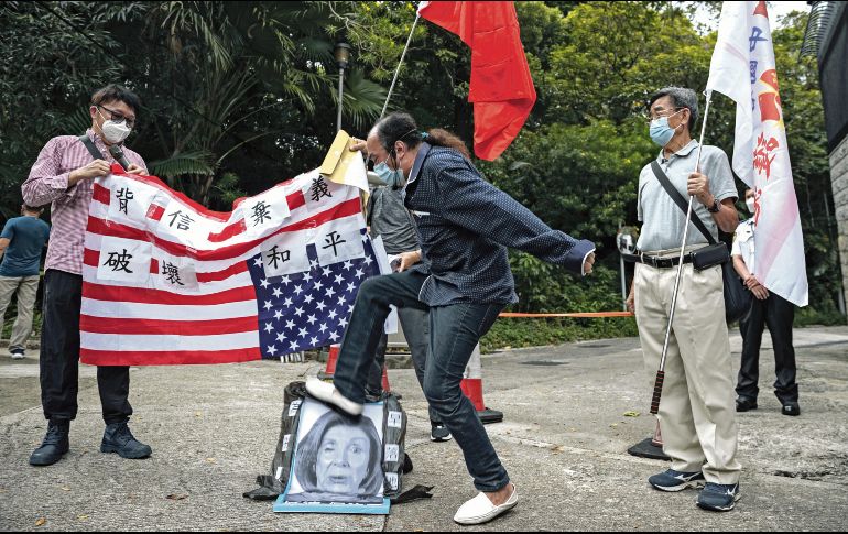 La visita de Nancy Pelosi causó indignación en el gobierno chino y entre cierto sector de la ciudadanía. EFE
