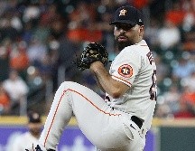 El mexicano Urquidy tiene la posibilidad de asegurar esta serie para la novena de Texas. AFP/ARCHIVO