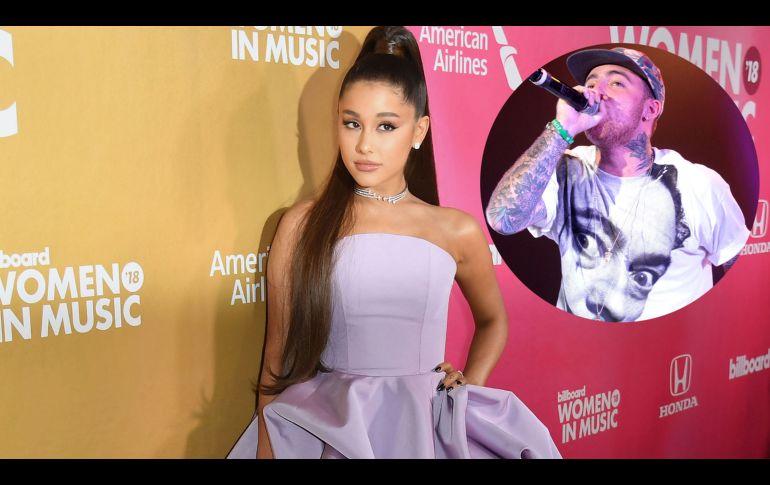 La cantante Ariana Grande mantuvo una relación sentimental con Mac Miller, quien murió en 2018. AFP/ Angela Weiss