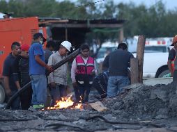 López Obrador informa que la Sedena ha implementado el Plan DN-III y junto con Protección Civil, se trabaja con autoridades locales, municipales y estatales, para el rescate de los mineros atrapados en Coahuila. EFE / A. Ojeda