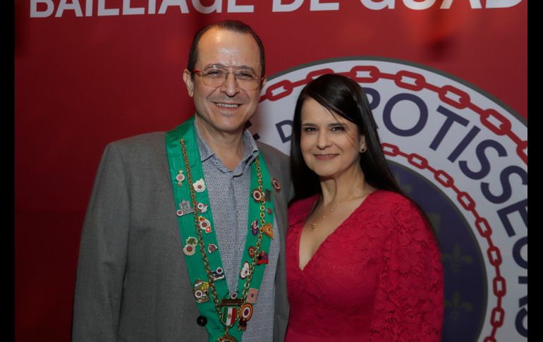 Gabriel Pérez y Claudia Ulloa. GENTE BIEN JALISCO/Claudio Jimeno