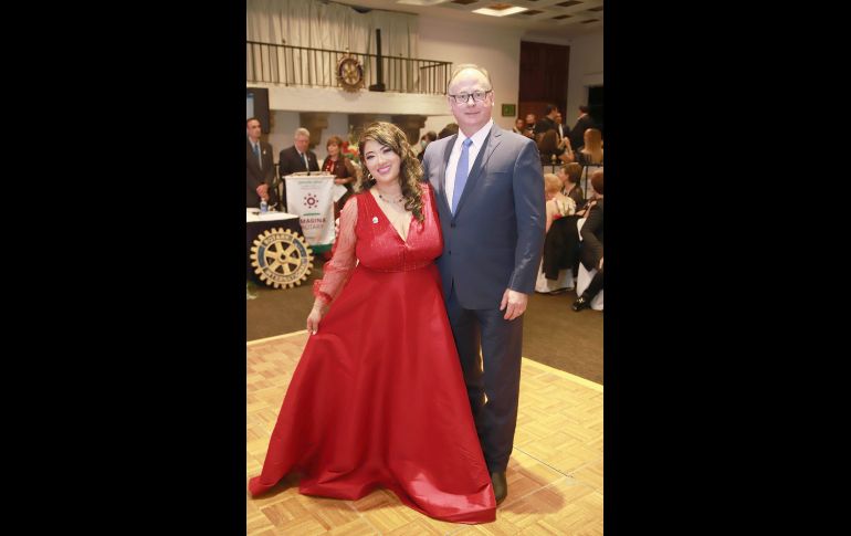 Cherry Adjchavanich y Allan Atherton. GENTE BIEN JALISCO/Antonio Martínez