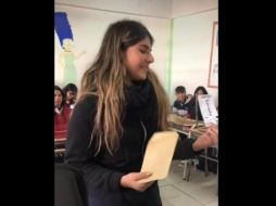 Belén recibió una nota que decía ‘Belén, te vas a Bariloche’. ESPECIAL