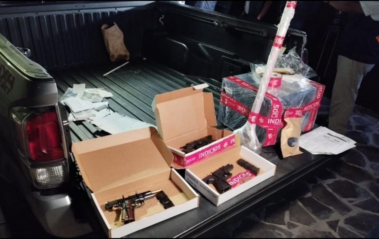 Policías de Guadalajara frustraron un robo a una casa en la Colonia Monraz. ESPECIAL