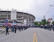 El Estadio Jalisco contó con un fuerte operativo de seguridad para el Atlas vs Querétaro. IMAGO7