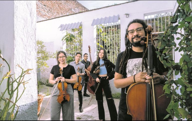 La banda formada en 2015 difunde música de cámara de los siglos XX y XXI, así como obra mexicana e incluso improvisan en el escenario. CORTESÍA
