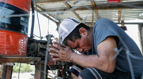 Las familias de 10 mineros que están atrapados se aferran a la esperanza de que siguen vivos, pero también reclaman por sus riesgosas condiciones laborales. SUN / D. S. Sánchez