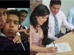 Tras varios altibajos, la pareja logró casarse. ESPECIAL