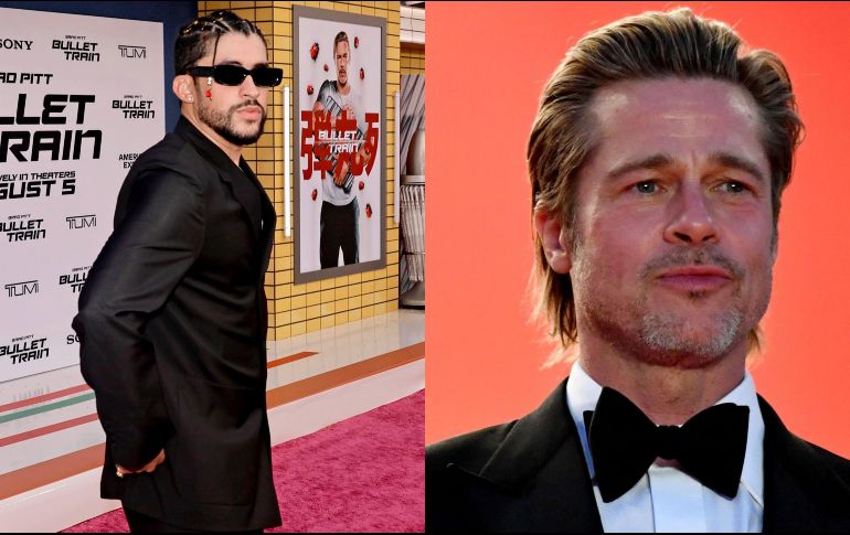 Bad Bunny charló de las sorpresas que encontró en Brad Pitt, a quien consideró todo un profesional y cómo lo integró con naturalidad a la dinámica de producción de “Tren bala”. ESPECIAL