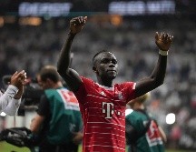 Sadio Mané debutó con el Bayern y anotó uno de los goles. AP/M. Schrader