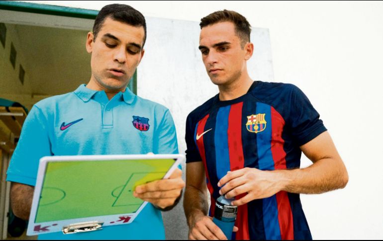 Rafa Márquez es entrenador del Barcelona Athletic, filial del Barcelona FC. TWITTER/@fcbarcelonab