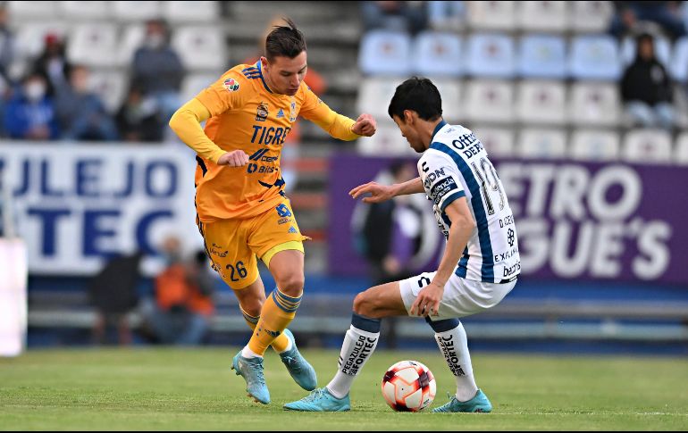 El partido Pachuca vs Tigres podrá ser visto en televisión  restringida y en streaming. IMAGO7