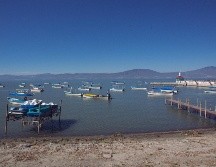 El Lago de Chapala alcanzó su nivel máximo de recuperación el mes pasado cuando llegó a 70% de su capacidad. EL INFORMADOR / ARCHIVO