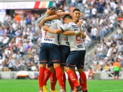 Germán Berterame marcó un doblete ante los Esmeraldas. IMAGO7