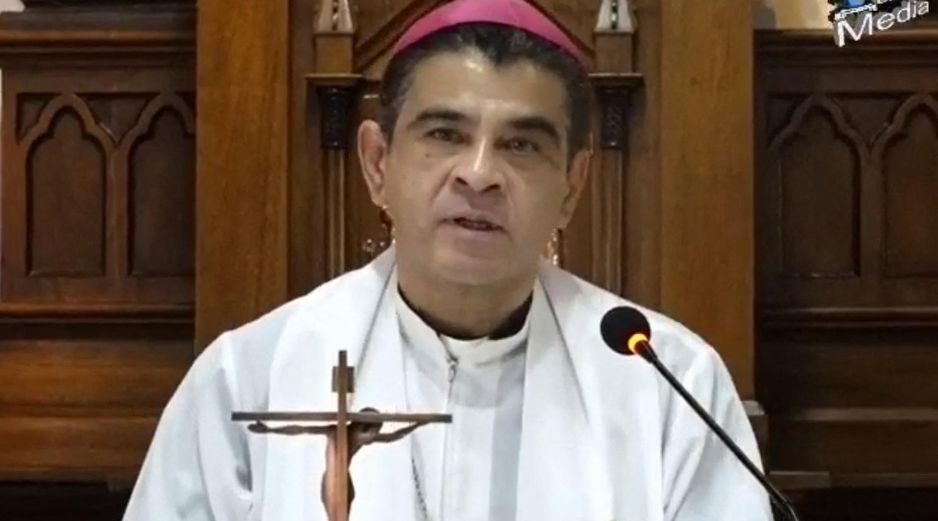 Monseñor Rolando Álvarez. El Consejo Episcopal Latinoamericano y Caribeño llama a unirse en oración por la Iglesia en Nicaragua y sus autoridades. AFP/Diocesis de Matagalpa