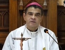 Monseñor Rolando Álvarez. El Consejo Episcopal Latinoamericano y Caribeño llama a unirse en oración por la Iglesia en Nicaragua y sus autoridades. AFP/Diocesis de Matagalpa