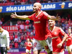 Carlos González marcó el primer tanto de los Diablos. IMAGO7