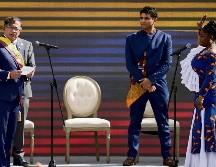 Luego de jurar el cargo de presidente de Colombia, Gustavo Petro tomó protesta a Francia Márquez como vicepresidenta. AP