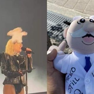 ¿Lady Gaga y el "Dr. Simi"? La extraña tradición de lanzar esta figura a los artistas (MEMES)