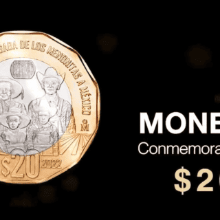 Ya circula nueva moneda de 20 pesos conmemorativa ¿Quién aparece?