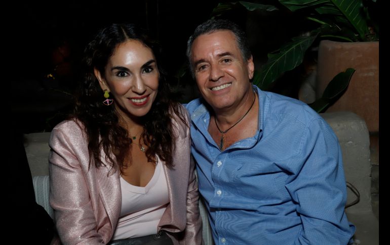 Claudia Sámano y Eduardo González Guerra. GENTE BIEN JALISCO/Claudio Jimeno