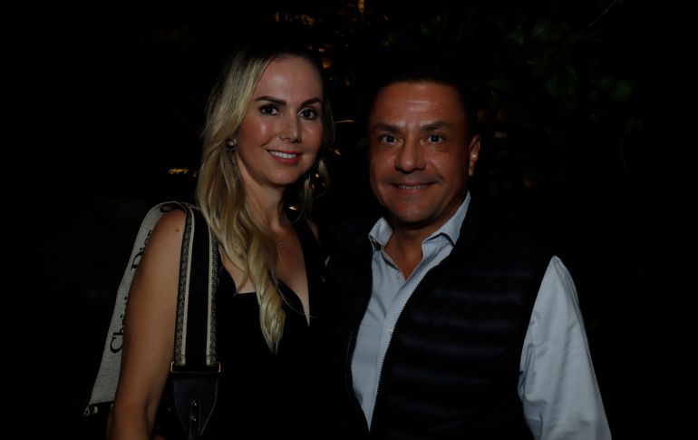 Cesar Milanés y Rosalba Gutiérrez. GENTE BIEN JALISCO/Claudio Jimeno