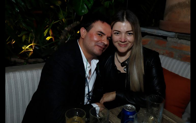 Antonio Andrade y Marily Calderón. GENTE BIEN JALISCO/Claudio Jimeno