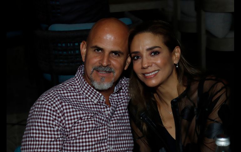 Claudia Jiménez y Jorge Gaxiola. GENTE BIEN JALISCO/Claudio Jimeno