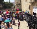 Las protestas encabezadas por diferentes organizaciones, entre ellas de la Unión de Municipios Indígenas de Oaxaca, mantienen el bloqueo en diferentes puntos de la ciudad con el objetivo de que atiendan sus demandas. ESPECIAL
