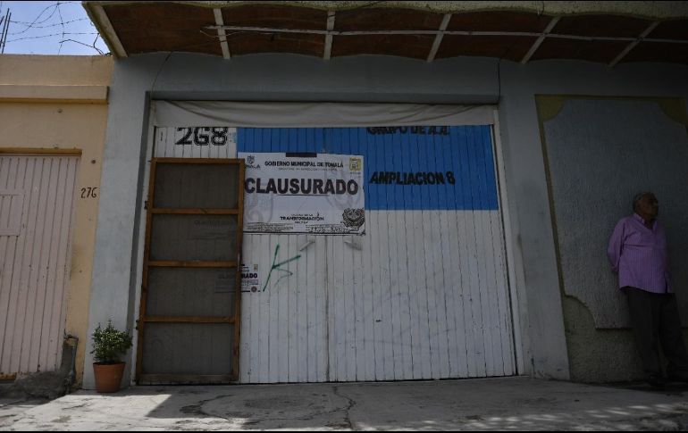 Autoridades municipales encontraron diversas irregularidades que derivaron en la clausura del lugar. ESPECIAL/Gobierno de Tonalá